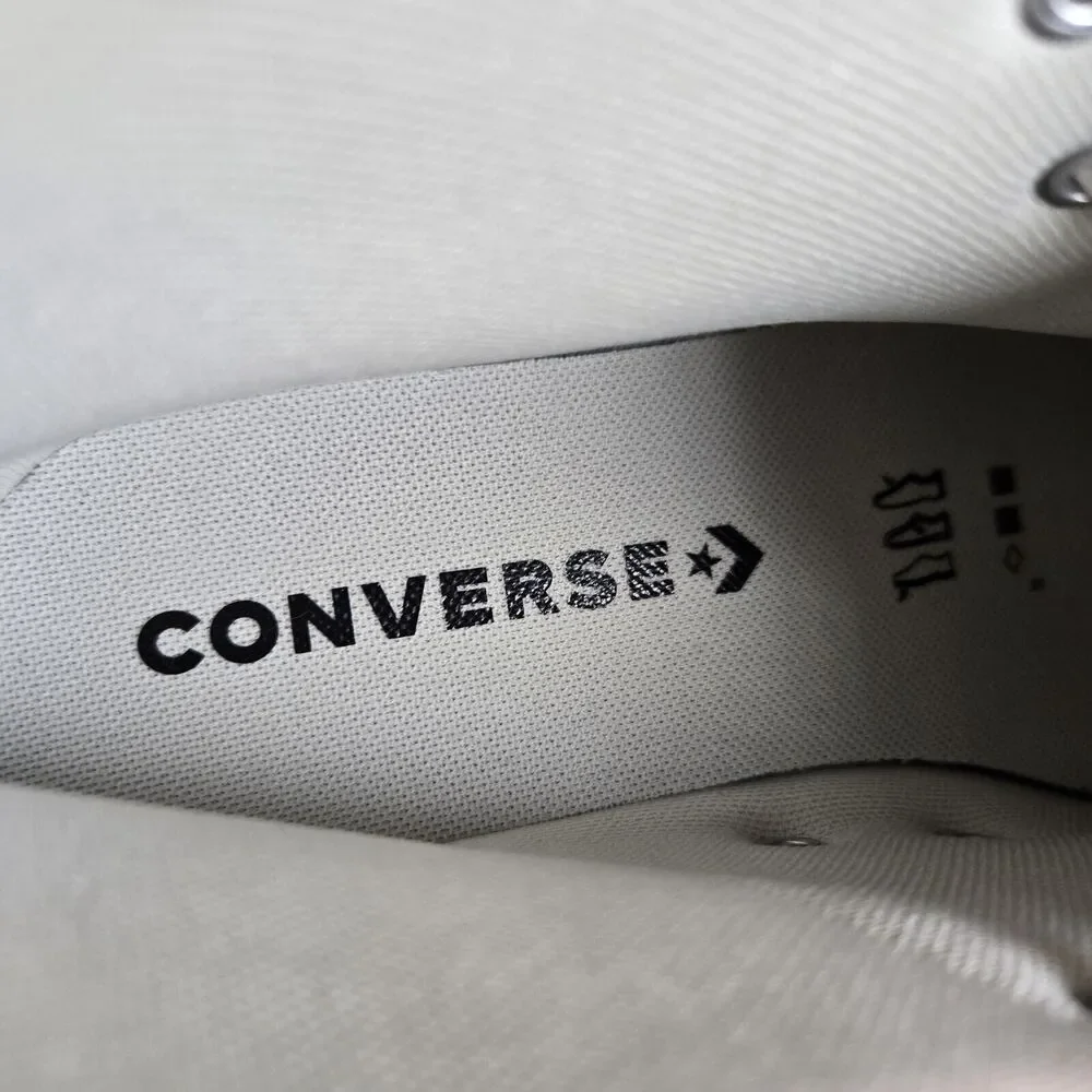 Converse CTAS Mens Size 6 Youth 6 Platform Hi Top Shoes White Sherpa - Picture 11 of 11